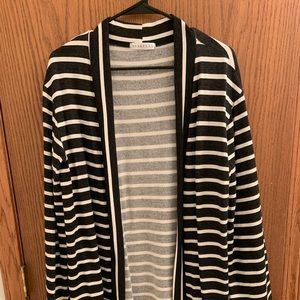 Striped cardigan